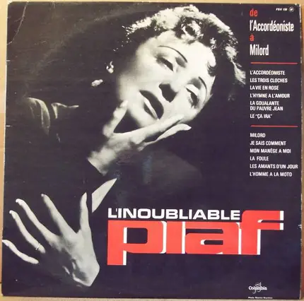 Edith Piaf - L'inoubliable Piaf