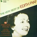 LP - Edith Piaf - The Very Best Of - Red Labels