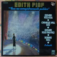 Edith Piaf - Tous ses enregistrements publics