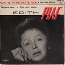 7inch Vinyl Single - Edith Piaf - Non, Je Ne Regrette Rien - Green Labels