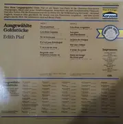 LP - Edith Piaf - Ausgewählte Goldstücke