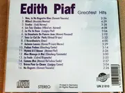 CD - Edith Piaf - Greatest Hits