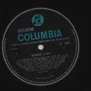 LP - Edith Piaf - Hommage À Piaf