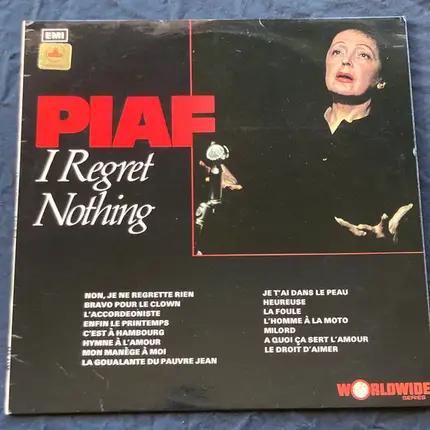 Edith Piaf - I Regret Nothing
