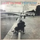 LP - Edith Piaf - La Vie En Rose / Édith Piaf Sings In English