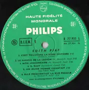 LP - Edith Piaf - Les Grandes Chansons D' Edith Piaf
