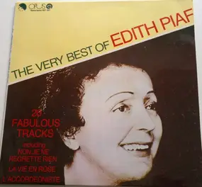 Edith Piaf - The Very Best Of Edith Piaf