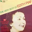 LP - Edith Piaf - The Very Best Of - Blue Labels with Rays