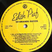 Double LP - Edith Piaf - The Wonderful World Of Edith Piaf - 23 Grands Succes