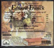 CD - E. Franck - Violinkonzert Op. 30 / Sinfonie Op. 47