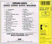 CD - Edvard Grieg - Anne Sofie Von Otter , Bengt Forsberg - Songs - Lieder