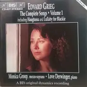 CD - Grieg - The Complete Songs • Volume 1