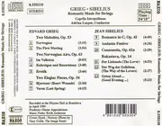 CD - Grieg / Sibelius - Romantic Music For Strings