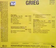 CD - Grieg - Peer Gynt Suiten Nr. 1 Und 2, Klavierkonzert A-Moll