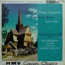 LP - Edvard Grieg , The Royal Philharmonic Orchestra , Gina Bachauer , George Weldon - Piano Concerto In A Minor, Norwegian Dances, Op.35, Lyric Suite, Op.54