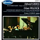 CD - Edvard Grieg , César Franck , France Clidat , Philharmonia Orchestra , Zdenek Macal - Klavierkonzert - Sinfonische Variationen Für Piano Und Orchester