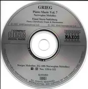 CD - Edvard Grieg , Einar Steen-Nøkleberg - Piano Music Vol. 7