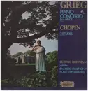 LP - Edvard Grieg , Frédéric Chopin , Ludwig Hoffmann With The Bamberger Symphoniker , Horst Stein - Piano Concerto In A-Minor / 3 Etudes