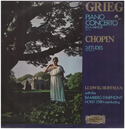 Edvard Grieg , Frédéric Chopin , Ludwig Hoffmann With The Bamberger Symphoniker , Horst Stein - Piano Concerto In A-Minor / 3 Etudes