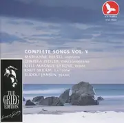 CD - Edvard Grieg , Marianne Hirsti , Christa Pfeiler , Kjell Magnus Sandve , Knut Skram , Rudolf Jansen - Complete Songs Vol. V