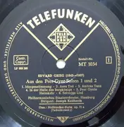 LP - Grieg / Tchaikovsky - Aus Den Peer-Gynt-Suiten 1 Und 2 / Nußknacker-Suite Op. 71 A