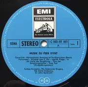 LP - Grieg (Barbirolli) - Peer Gynt
