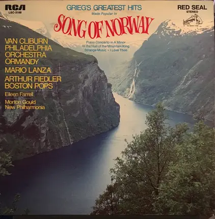 Grieg / Mario Lanza / Orchestra Ormandy a.o. - Grieg's Greatest Hits Made Popular in Songs of Norway
