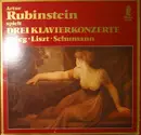 Double LP - Liszt, Schumann, Grieg - Artur Rubinstein Spielt Drei Klavierkonzerte - Hardcover Fold out Box