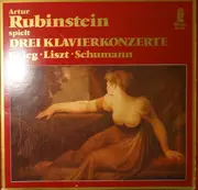 Double LP - Liszt, Schumann, Grieg - Artur Rubinstein Spielt Drei Klavierkonzerte - Hardcover Fold out Box