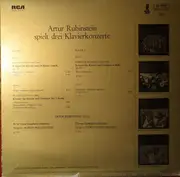 Double LP - Liszt, Schumann, Grieg - Artur Rubinstein Spielt Drei Klavierkonzerte - Hardcover Fold out Box