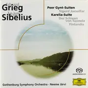 SACD - Grieg / Sibelius - Peer Gynt-Suiten · Sigurd Jorsalfar / Karelia-Suite · Der Schwan von Tuonela · Finlandia
