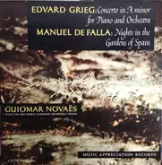 Edvard Grieg / Manuel De Falla - Piano Concerto In A Minor For Piano And Orchestra / Nights In The Gardens Of Spain