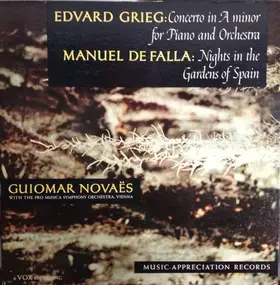 Edvard Grieg - Piano Concerto In A Minor For Piano And Orchestra / Nights In The Gardens Of Spain