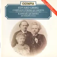 Edvard Grieg / Raphael Quartet • Jet Röling - Complete String Quartets • Andante Con Moto For Piano Trio