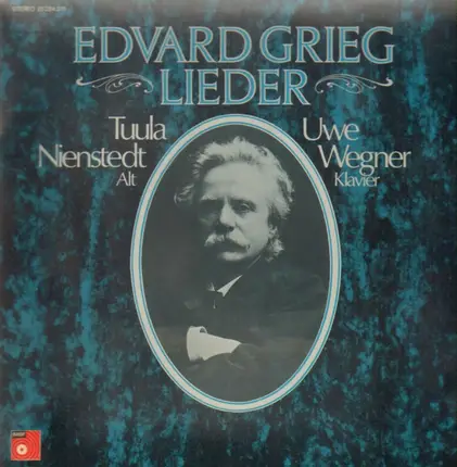Edvard Grieg / Tuula Nienstedt, Uwe Wegner - Lieder