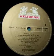 LP - Edvard Grieg - Peer-Gynt-Suiten Nr. 1 Und 2 / Aus Holbergs Zeit / Hochzeitstag Auf Troldhaugen