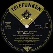 10'' - Grieg - Peer Gynt-Suiten - Mono