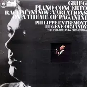 LP - Edvard Grieg - Grieg Piano Concerto - Rachmaninov Variations On A Theme Of Paganini