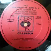 LP - Edvard Grieg - Grieg Piano Concerto - Rachmaninov Variations On A Theme Of Paganini