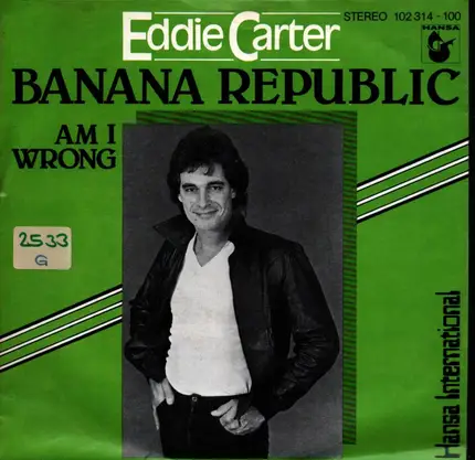 Edward Carter - Banana Republic / Am I Wrong