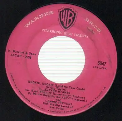Edd 'Kookie' Byrnes And Connie Stevens - Kookie, Kookie (Lend Me Your Comb)