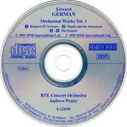 CD - Edward German , RTÉ Concert Orchestra , Andrew Penny - Orchestral Works Vol. 1