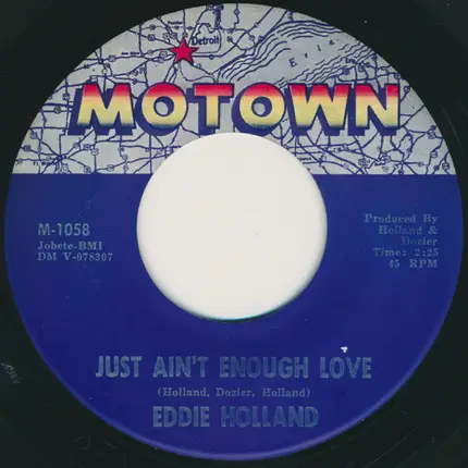 Edward Holland, Jr. - Just Ain't Enough Love