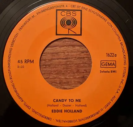 Edward Holland, Jr. - Candy To Me / If You Don't Want My Love
