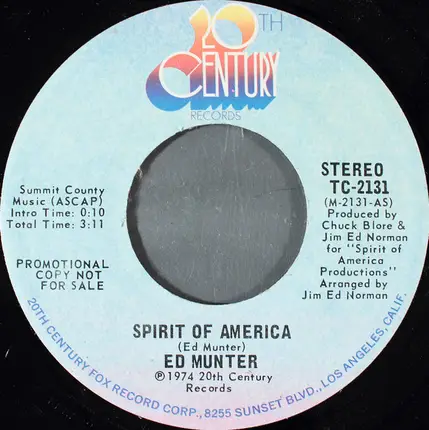 Edward Munter - Spirit Of America