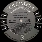 LP - Edward R. Murrow And Fred W. Friendly - I Can Hear It Now Volume 1