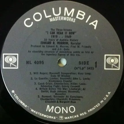 Edward R. Murrow And Fred W. Friendly - 'I Can Hear It Now...'—Vol. I