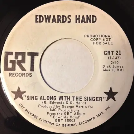 Edwards Hand - Sing Along With The Singer