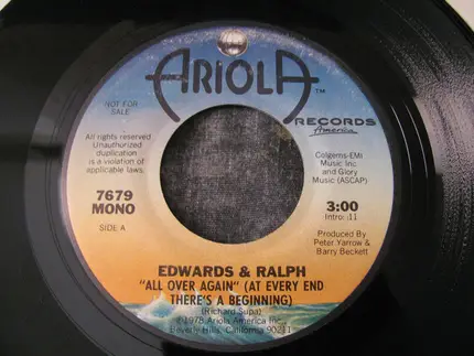 Edwards & Ralph - All Over Again (At Every End There's A Beginning)