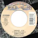 7inch Vinyl Single - Edwin Starr - Contact / H.A.P.P.Y. Radio - Transparent